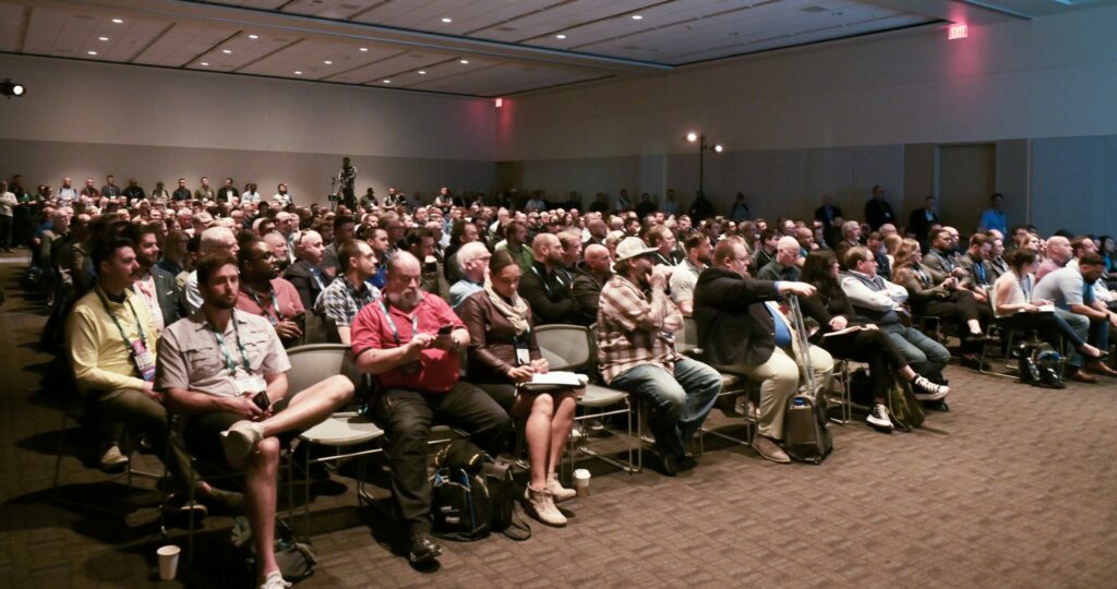 IIBEC members at an education at the 2024 convention.